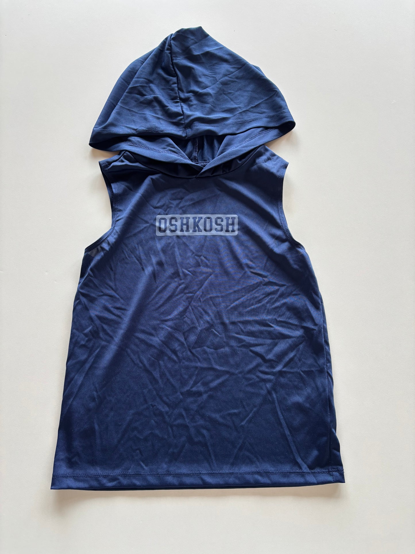 Navy Hooded Tank