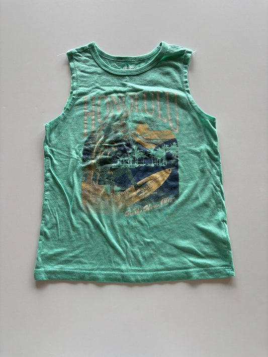 Mint Surfing Honolulu Tank