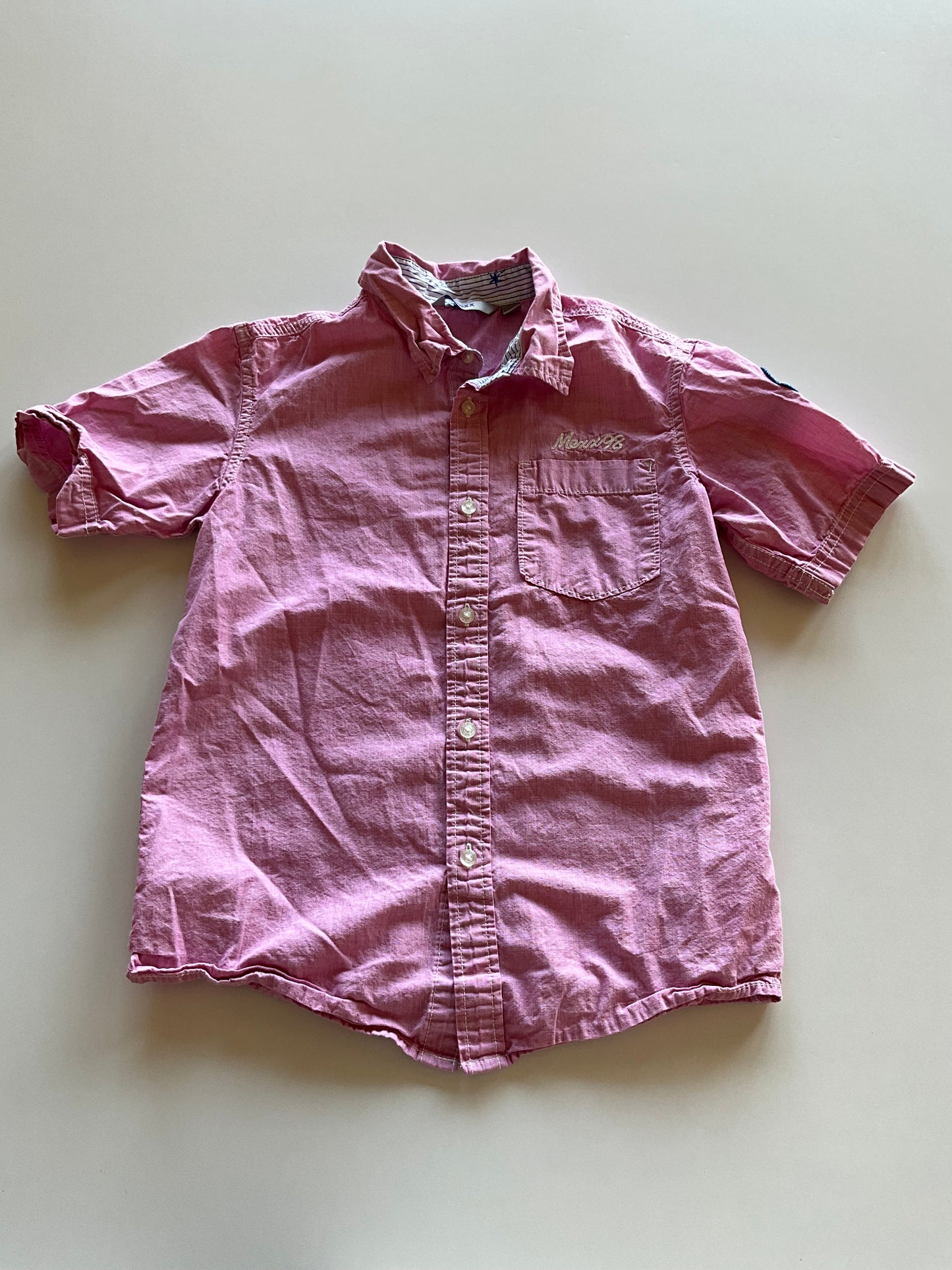 Pink Button Up Shirt