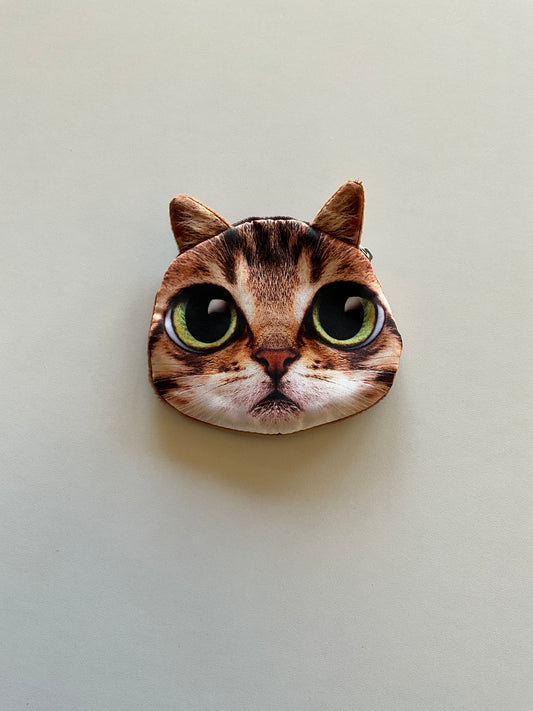 Cat Face Coin Purse
