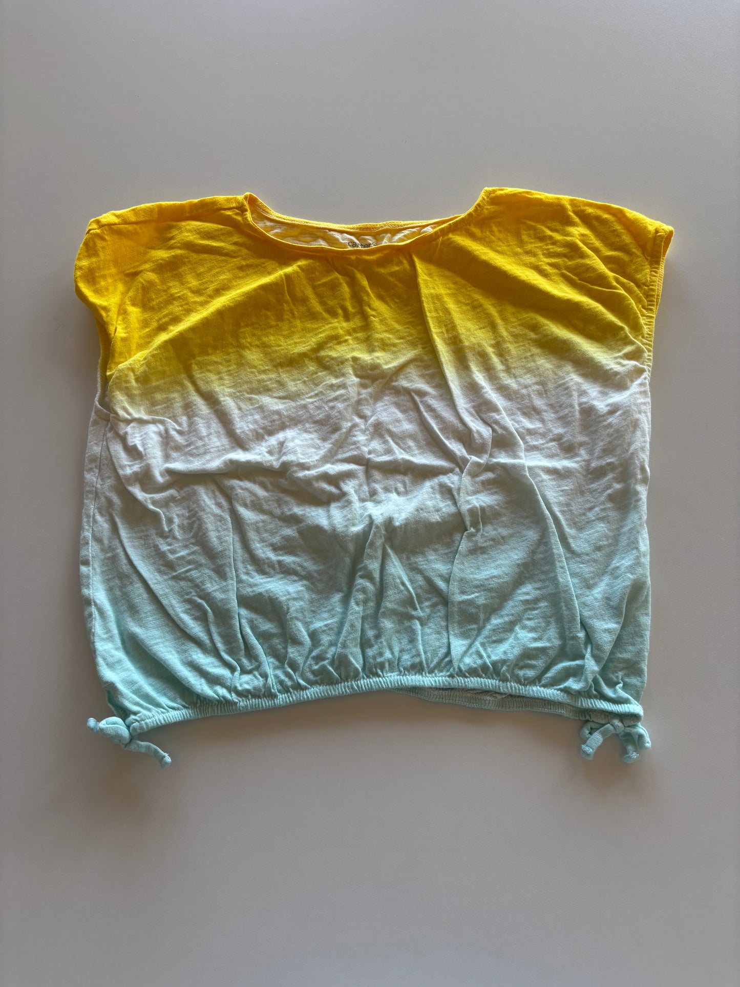 Yellow & Blue Fade Tee