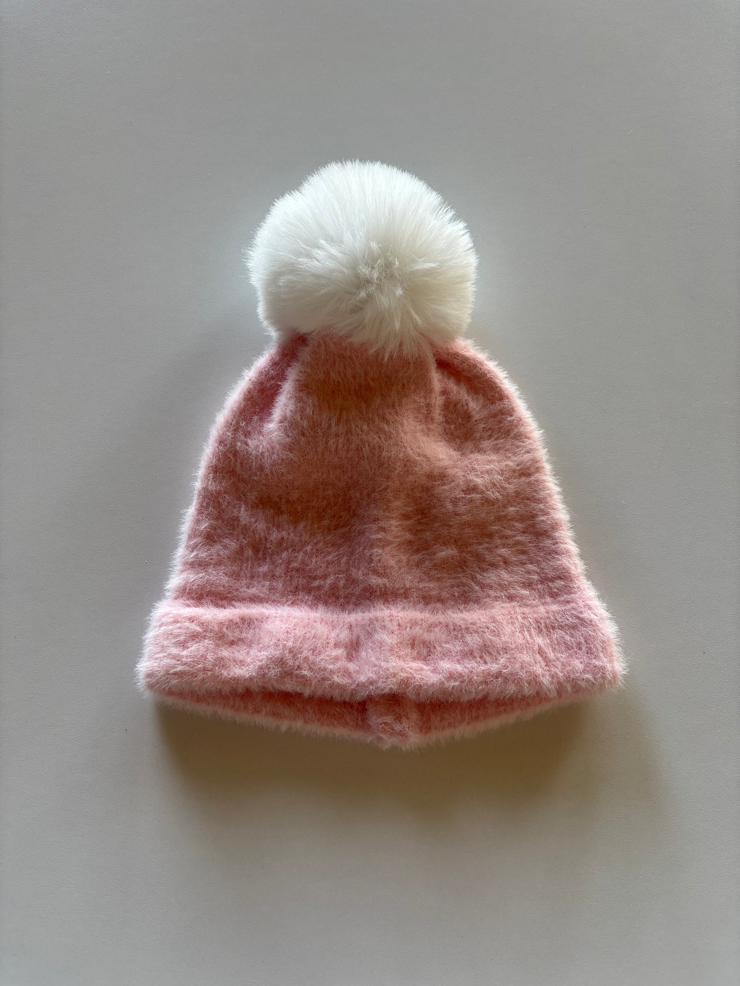 Pink Fuzzy Toque
