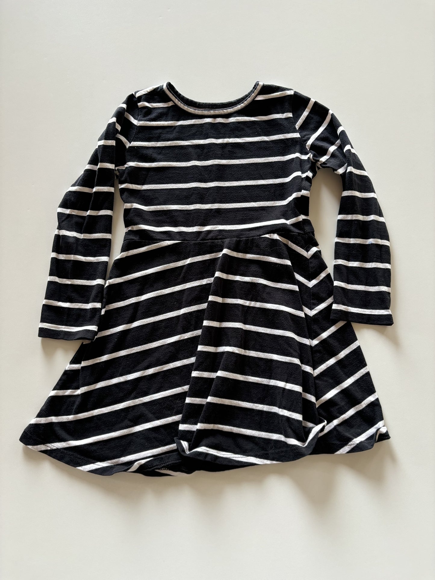 Black & White Striped Dress