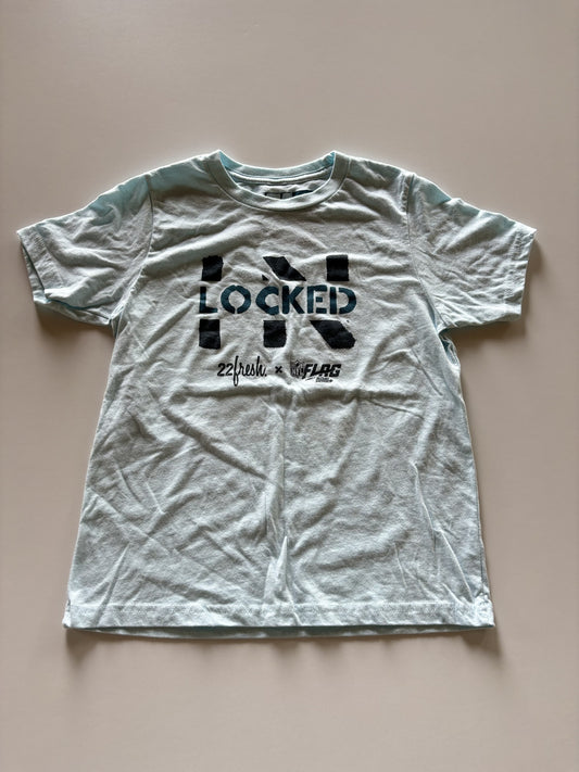 Blue Locked In Tee