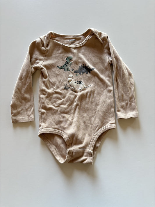 Beige Dino Onesie