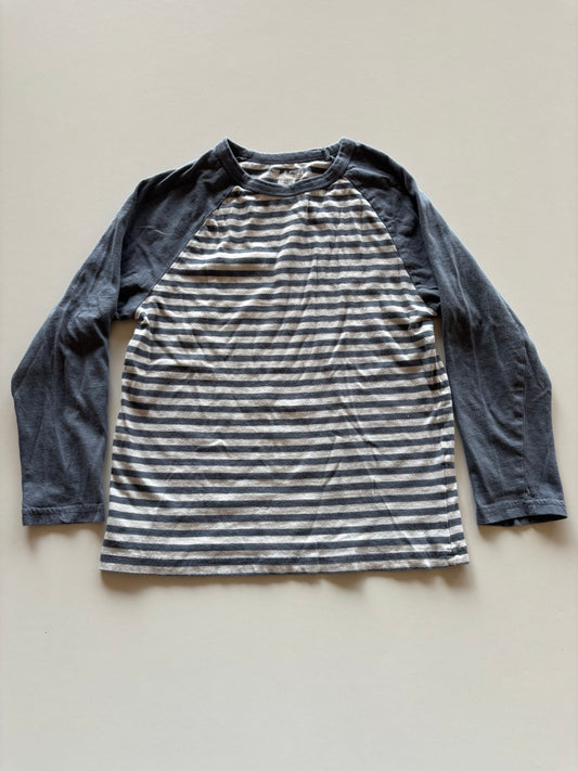 Blue & White Striped Shirt