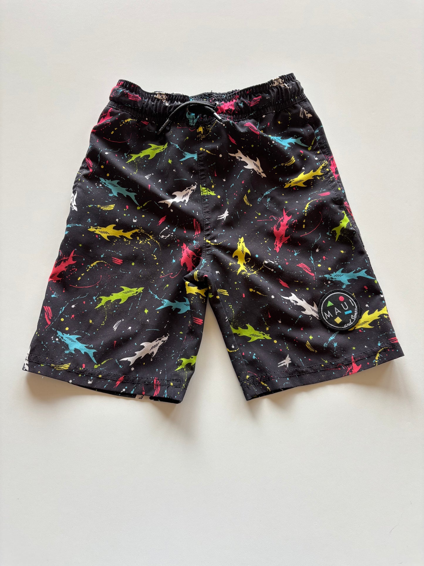 Colourful Sharks Swim Trunks