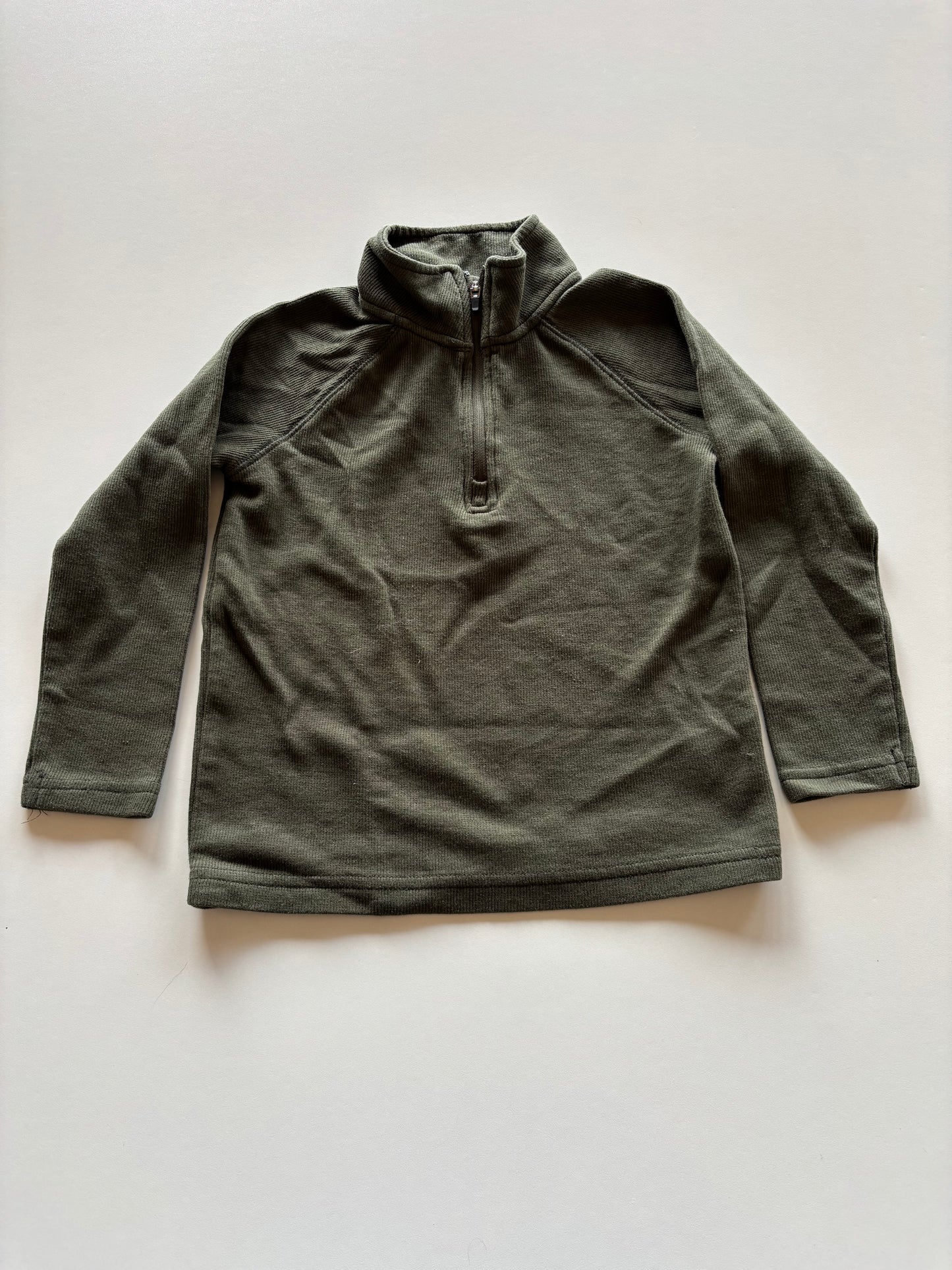 Olive Quarter Zip Shirt