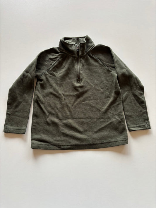Olive Quarter Zip Shirt