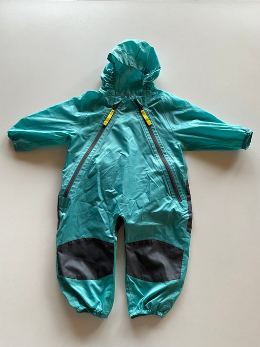 BNWOT Teal Rain Suit