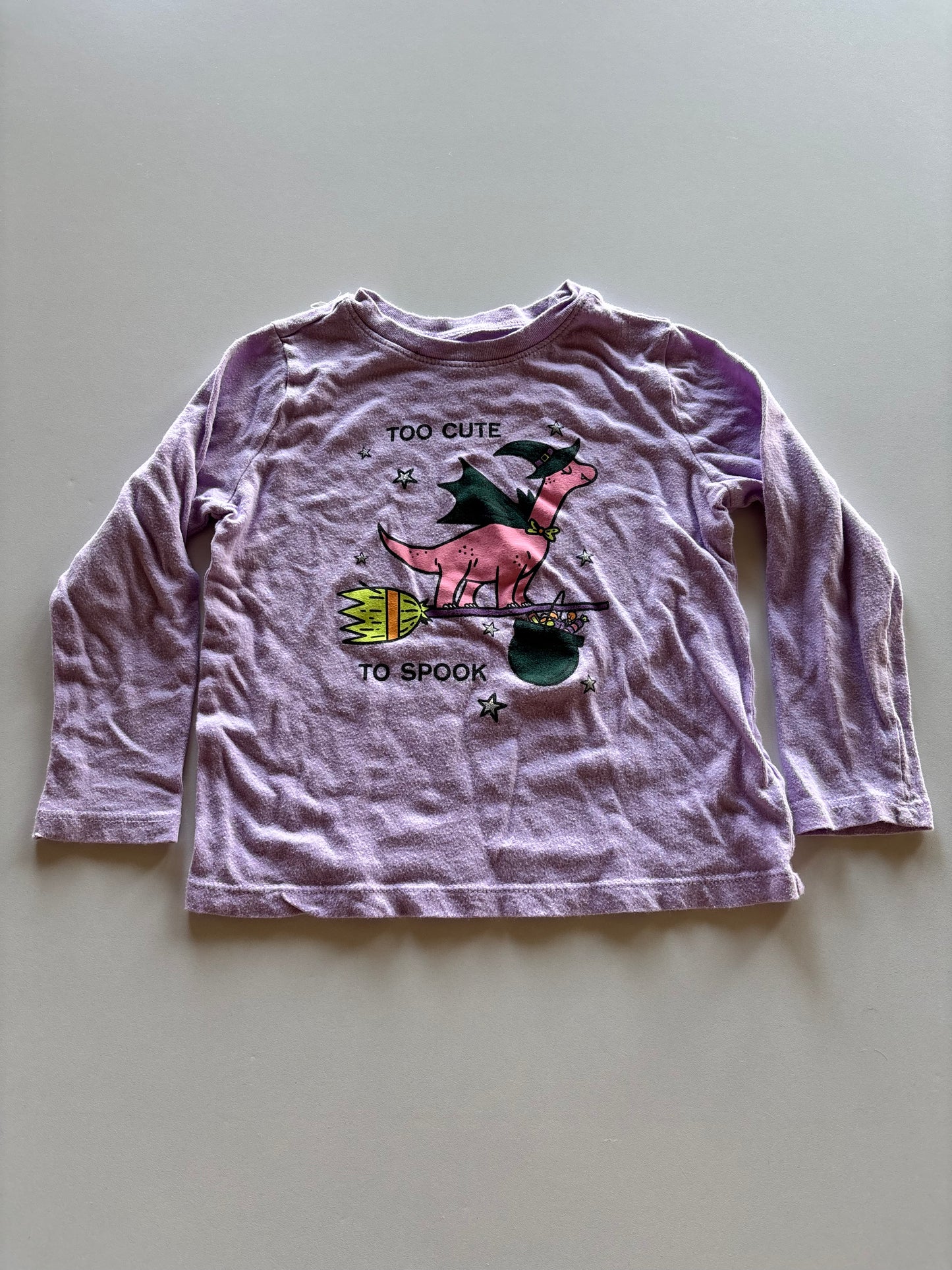 Purple Too Cute to Spook Shirt