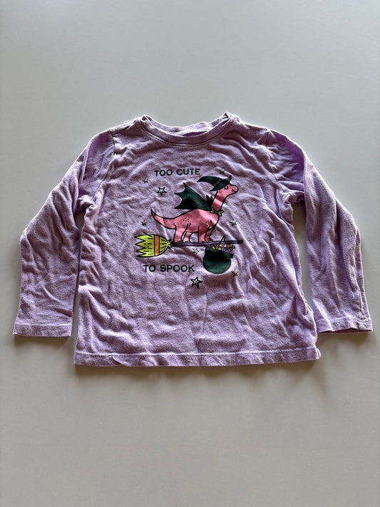 Purple Too Cute to Spook Shirt