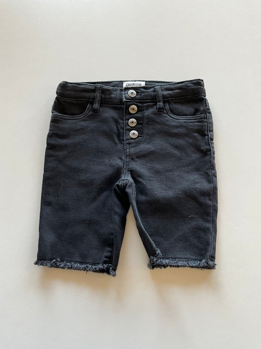 Black Denim Shorts