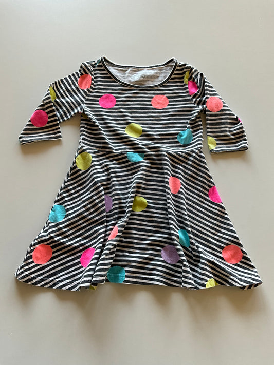 Striped & Polka Dot Dress