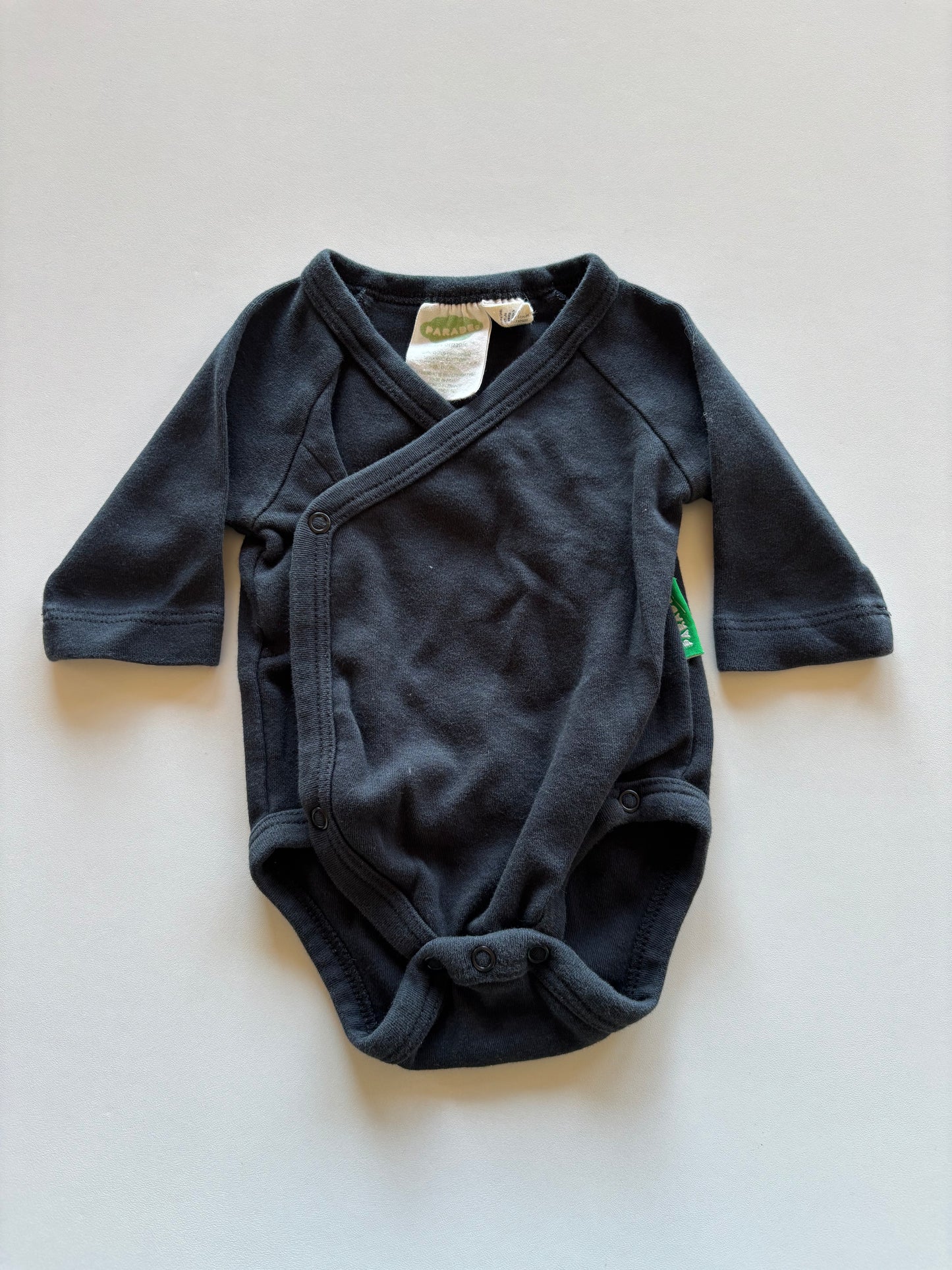 Black Long Sleeve Onesie