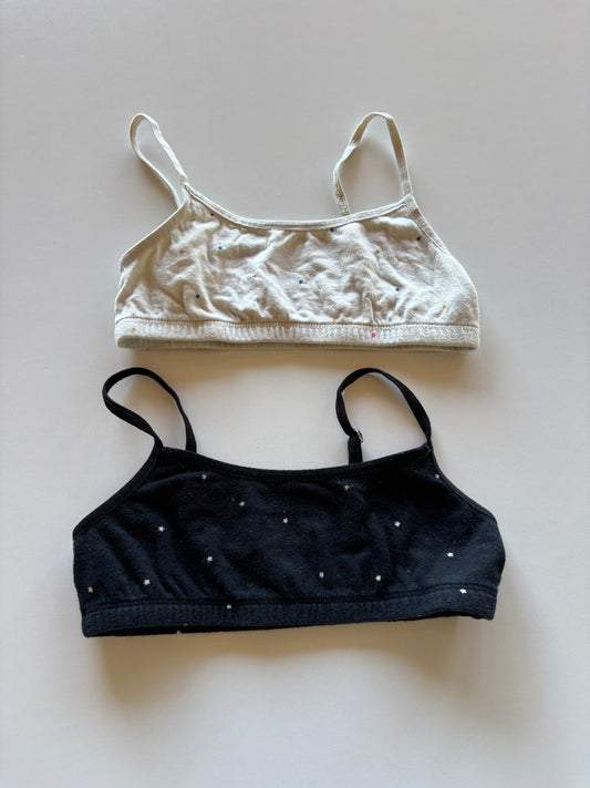 2 Pairs Neutral Bralettes