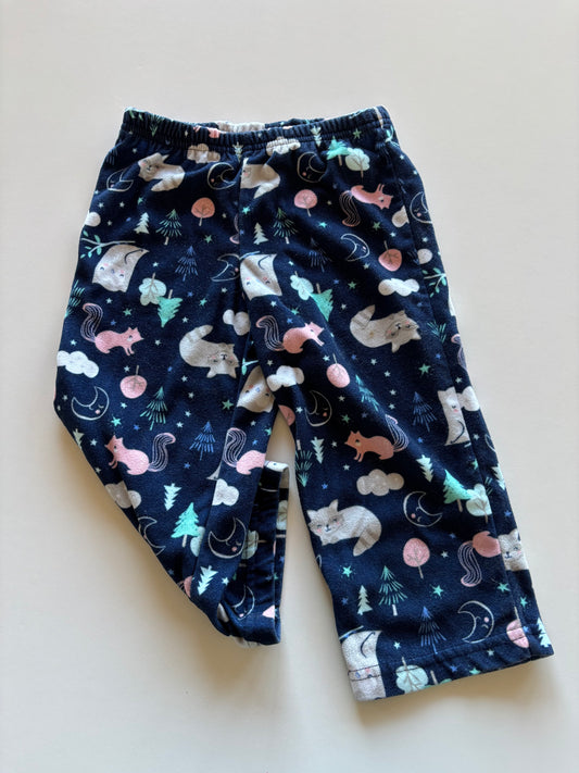 Fleece Woodland Creatures Pants