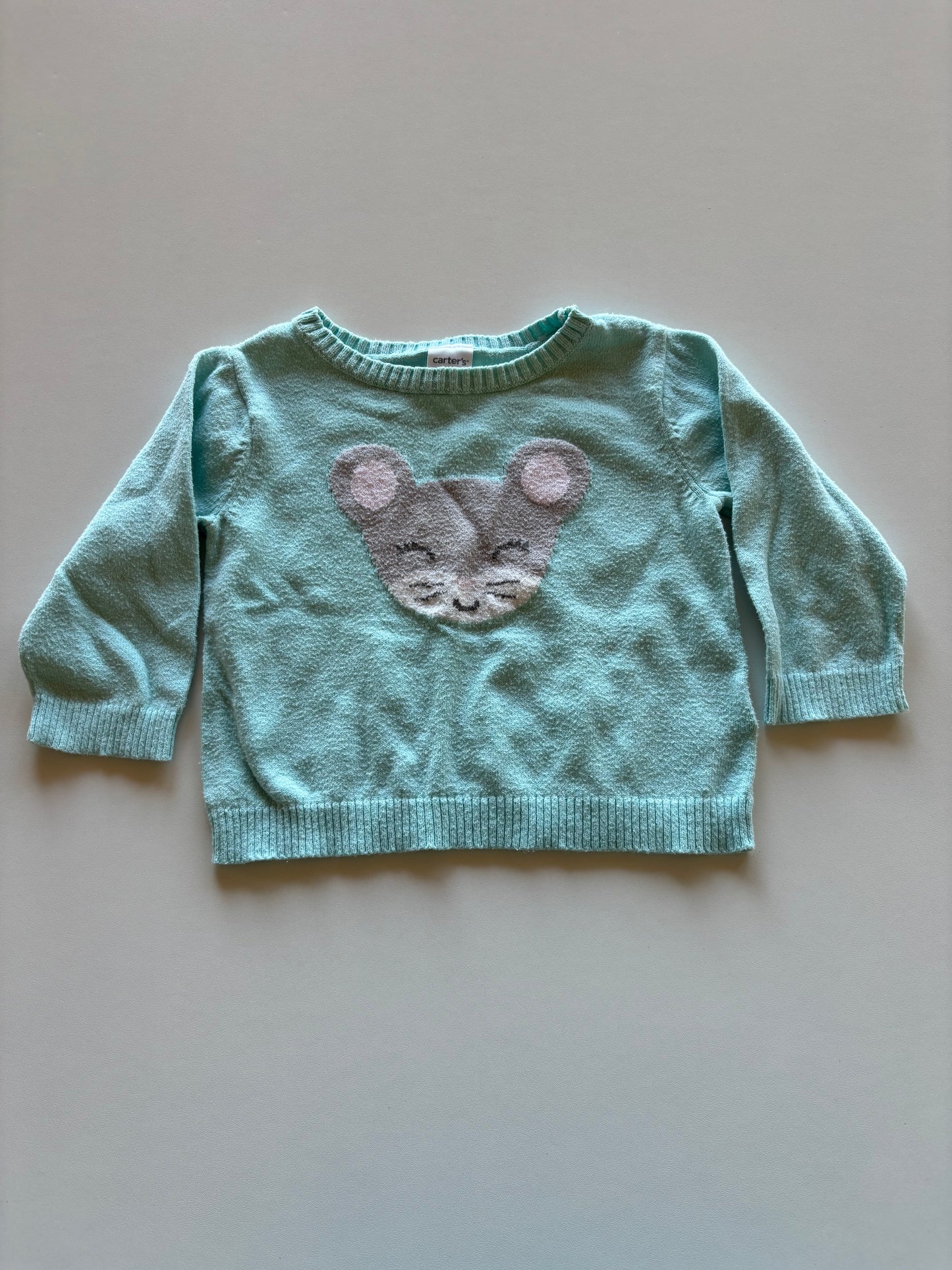 Mint Mouse Sweater