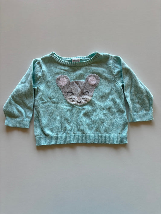 Mint Mouse Sweater