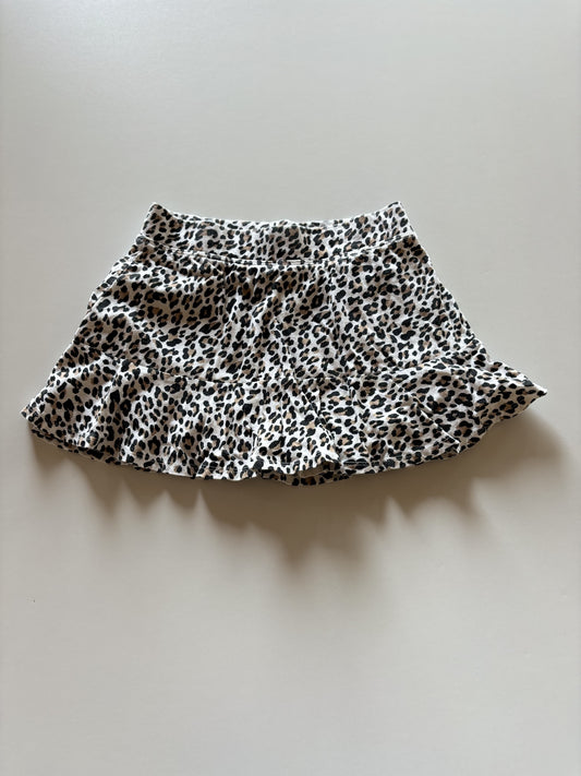 Leopard Skort