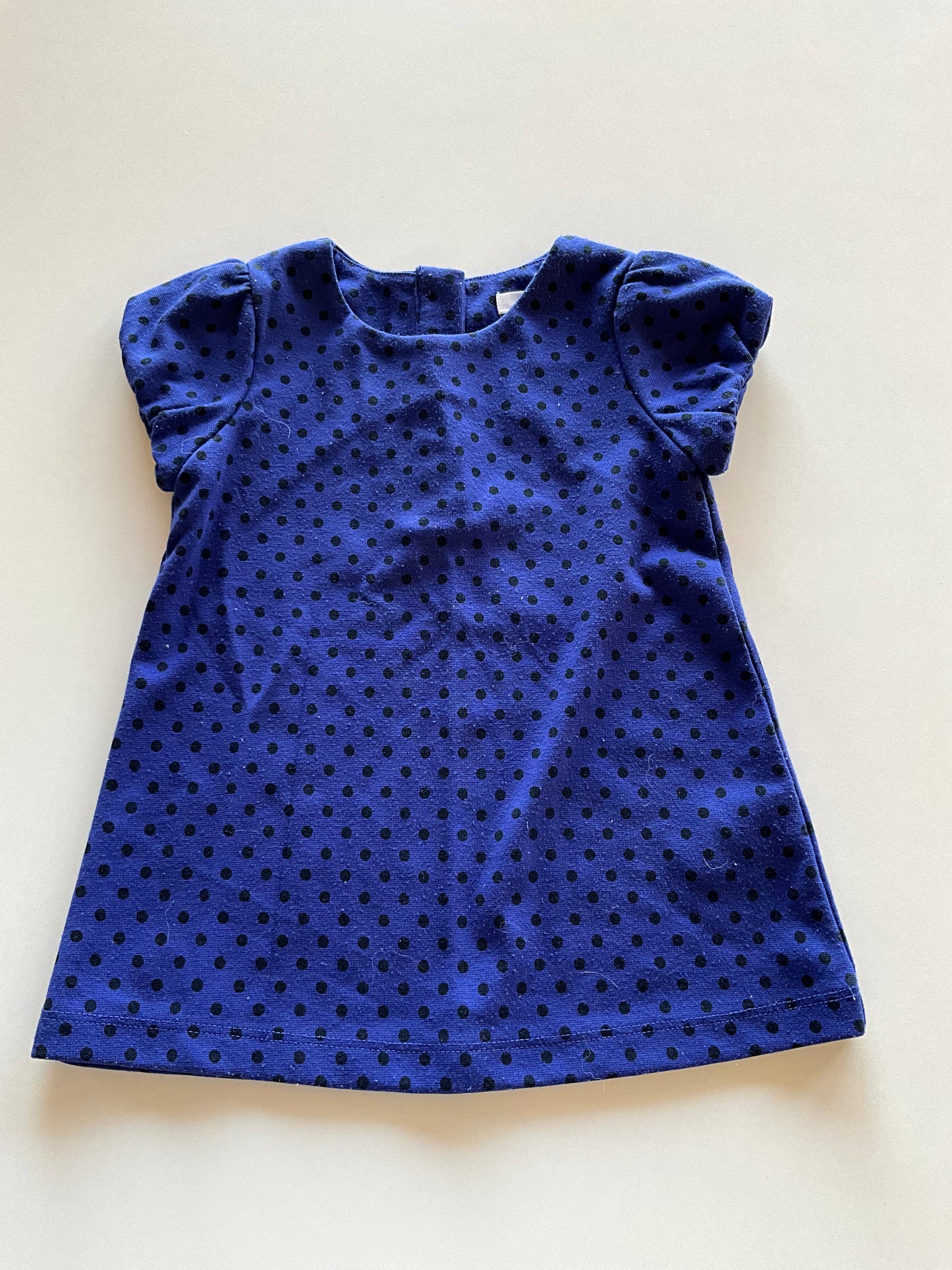 Blue Polka Dot Dress