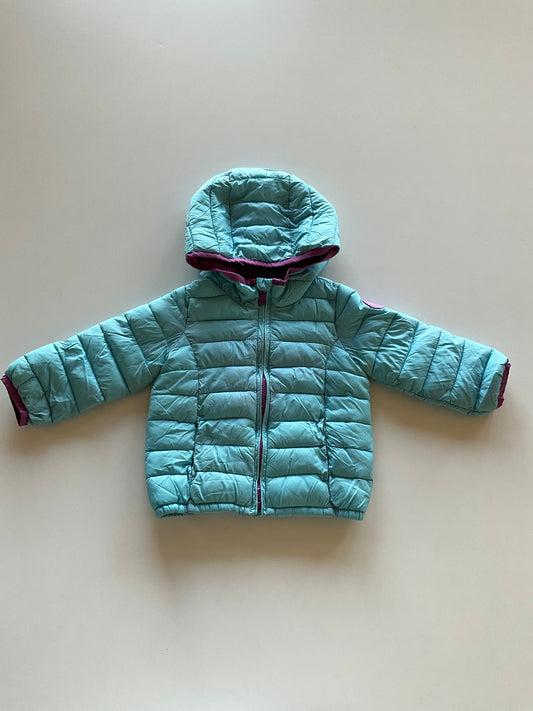Blue & Purple Puffer Jacket