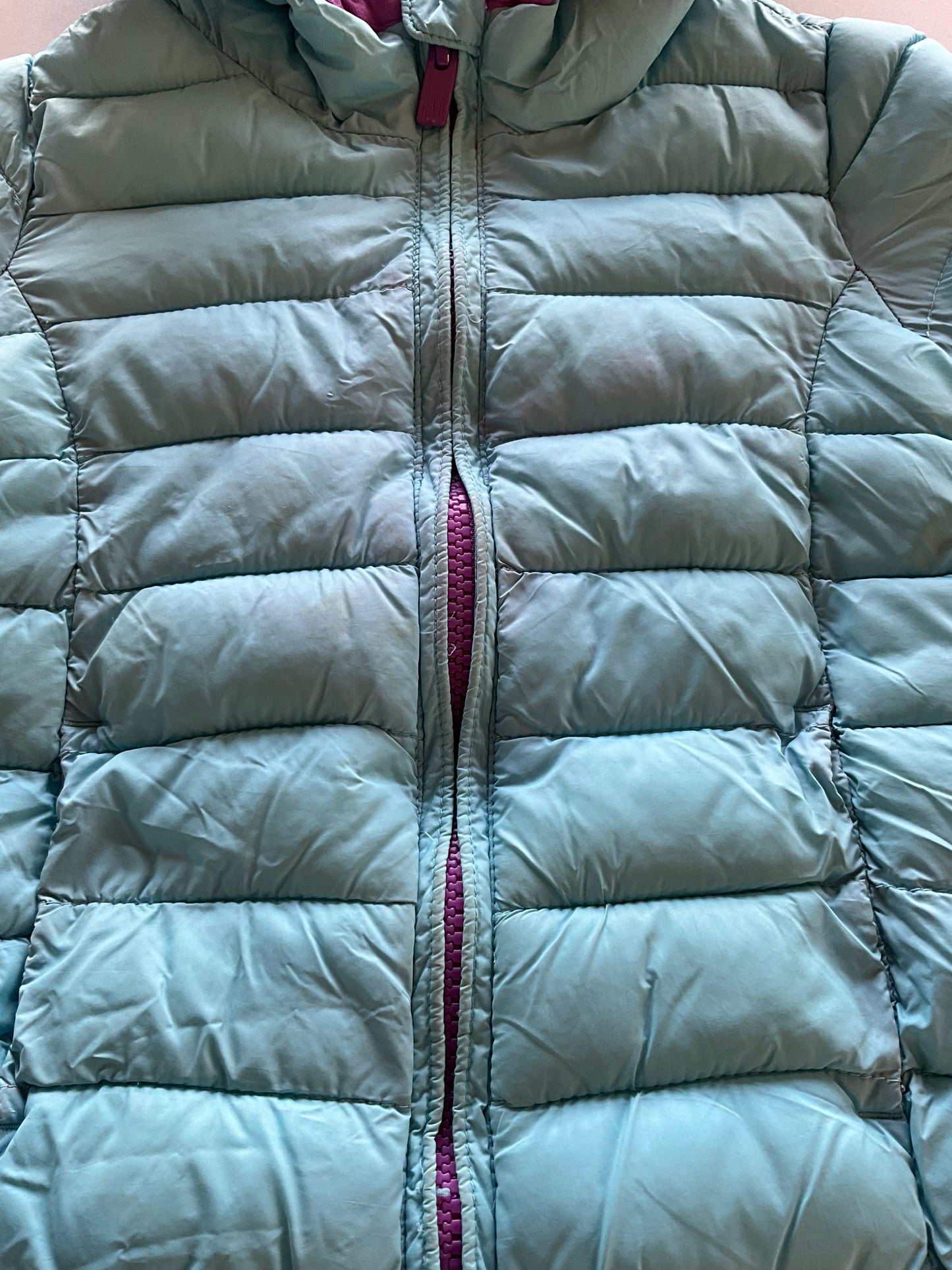 Blue & Purple Puffer Jacket
