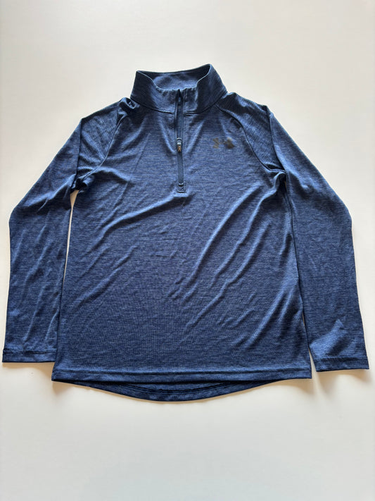 Blue Melange UA Quarter Zip