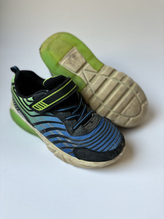Blue & Green Light Up Runners