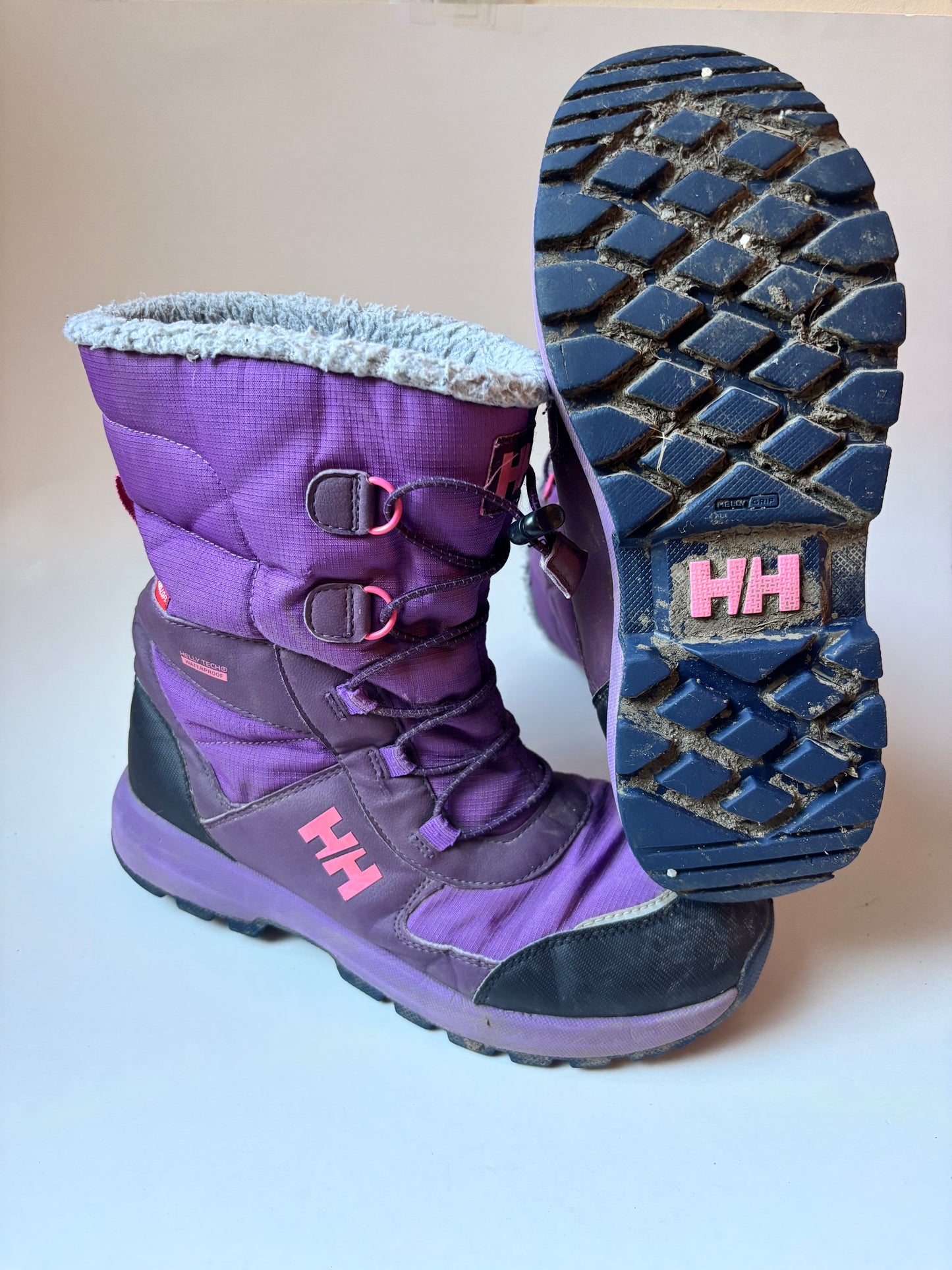 Purple HH Winter Boots