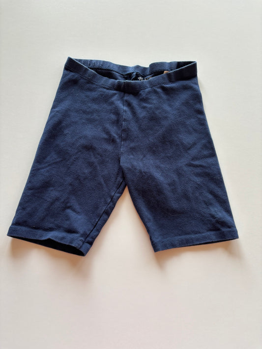 Navy Biker Shorts
