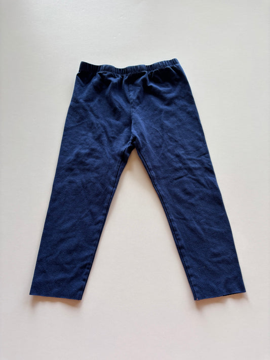 Blue Capri Leggings