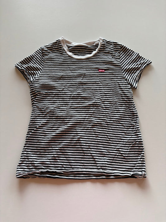 Black & White Striped Levi's Tee