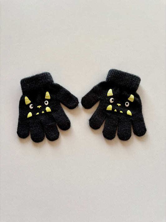 Charcoal Monster Mini Mitts