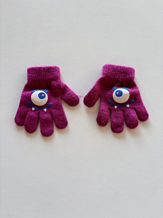 Purple Monster Mini Mitts