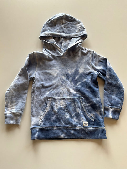 Blue Tie Dye Hoodie