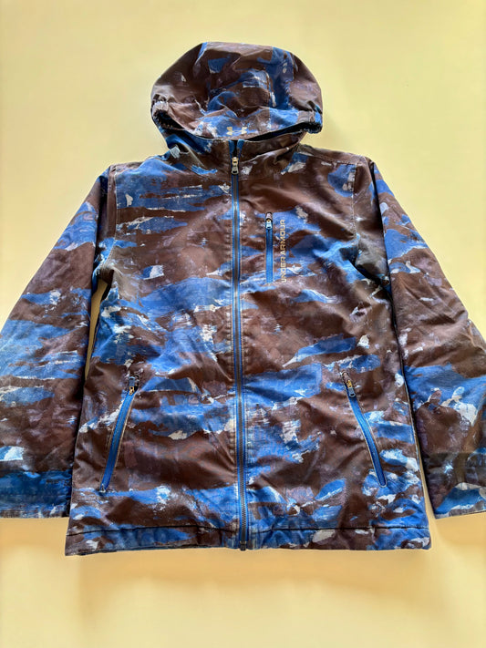 Black & Blue Camo UA Winter Jacket