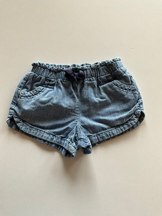 Chambray Shorts