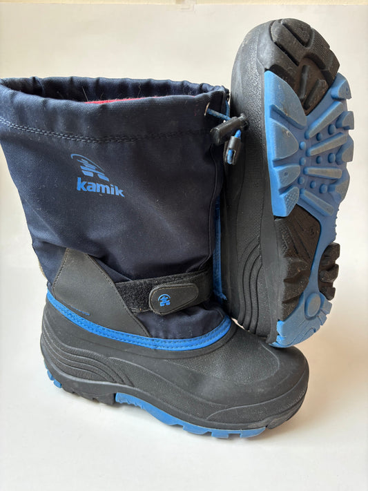 Navy Winter Boots
