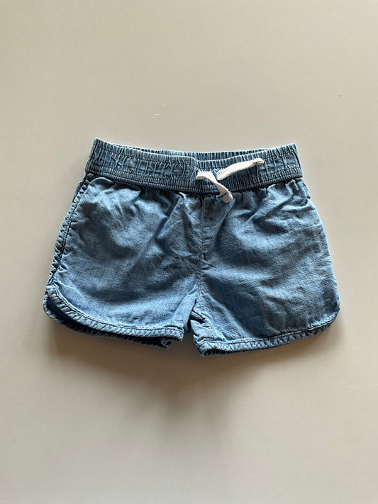 Chambray Shorts