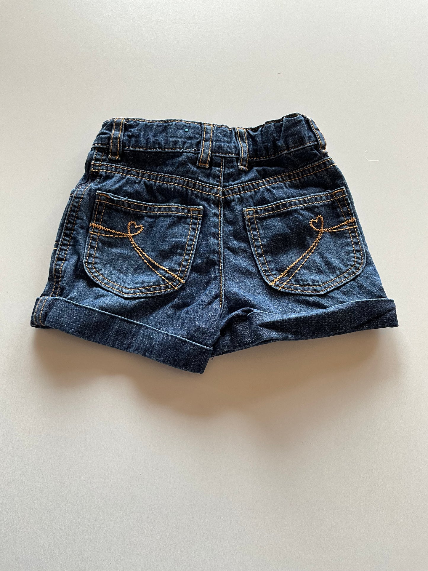 Denim Shorts with Bows