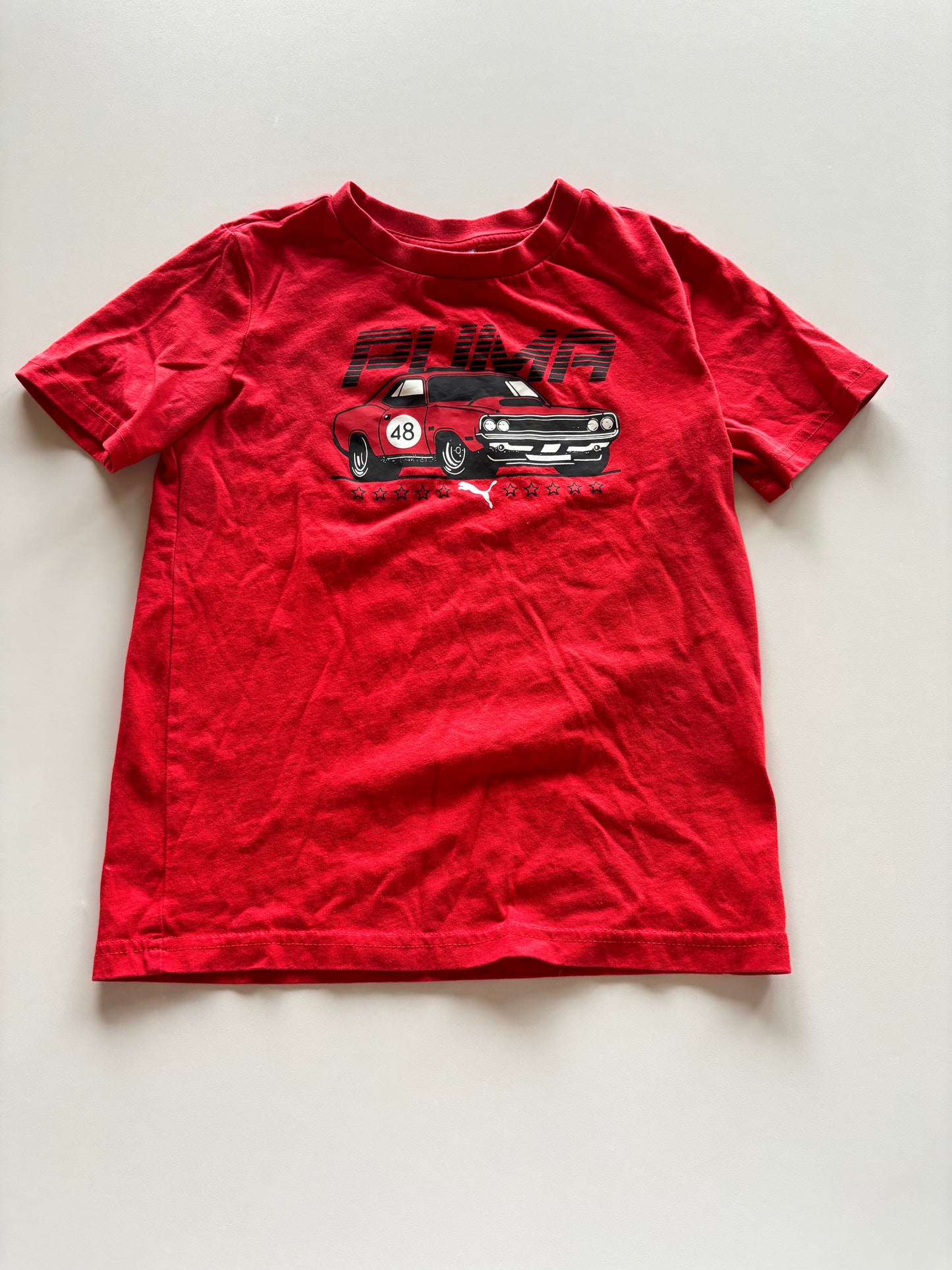 Red Puma Racecar Tee