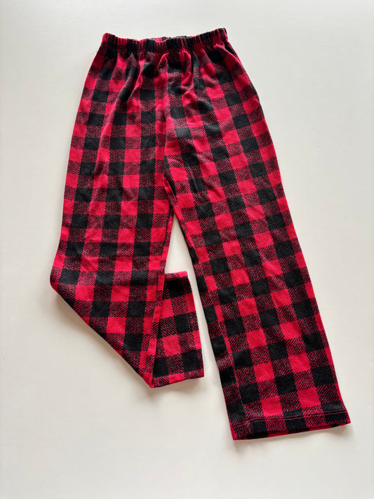Black & Red Plaid Pants