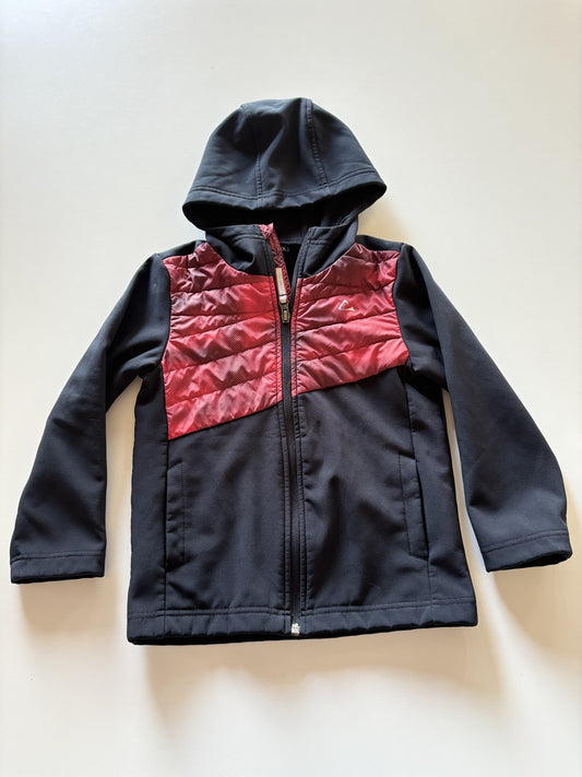 Black & Red Rain Jacket