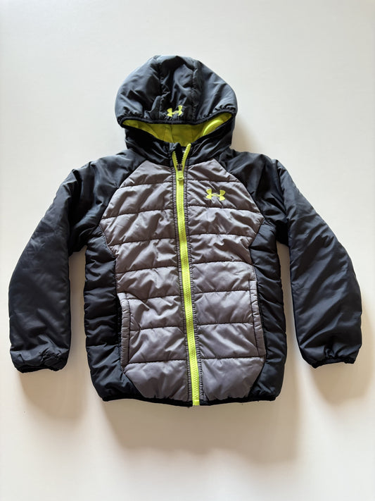 Black & Grey UA Puffer Jacket