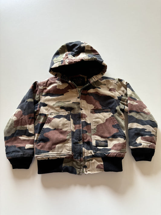 Thick Camo Canvas Jacket