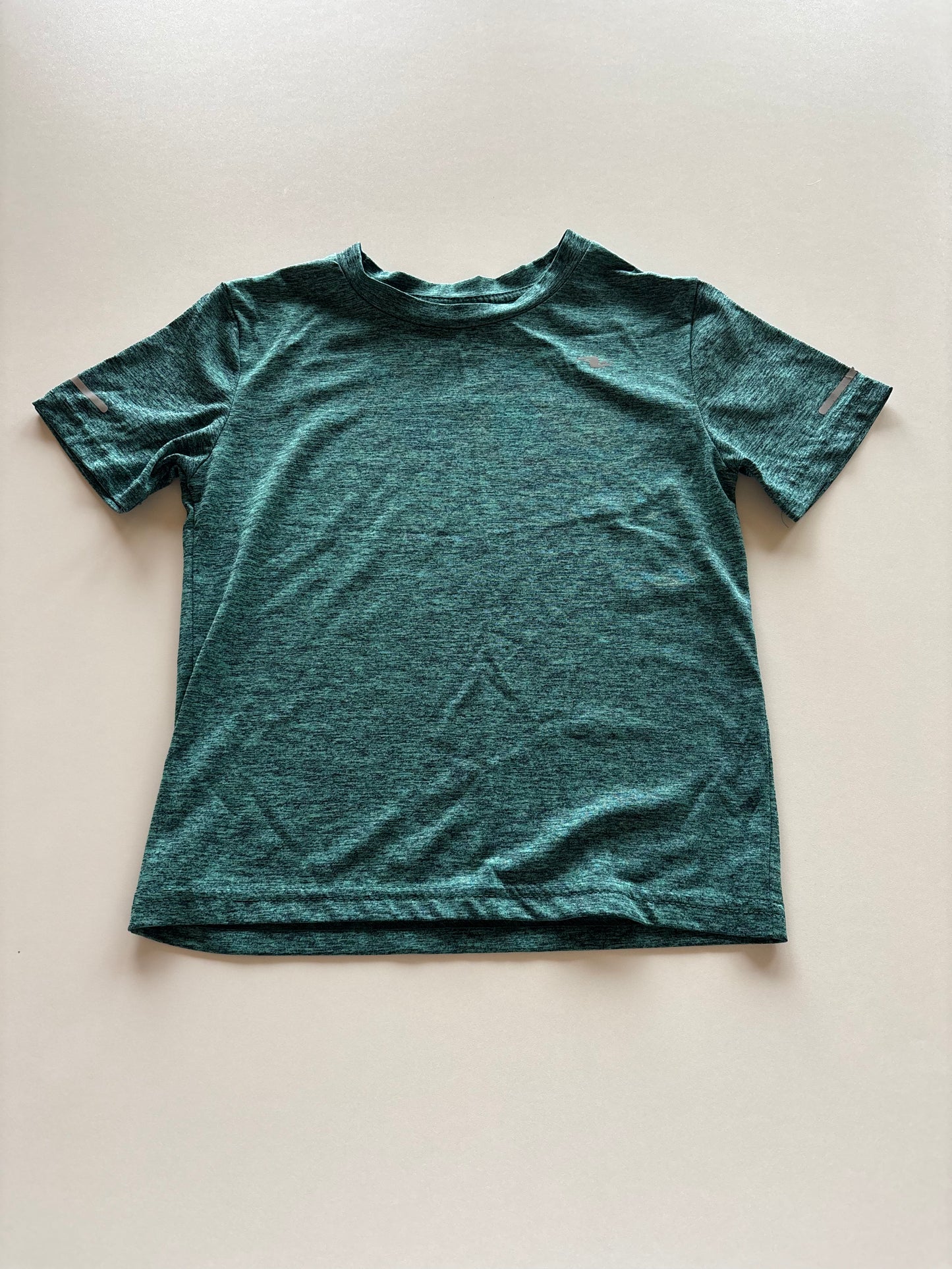 Green Melange Athletic Tee