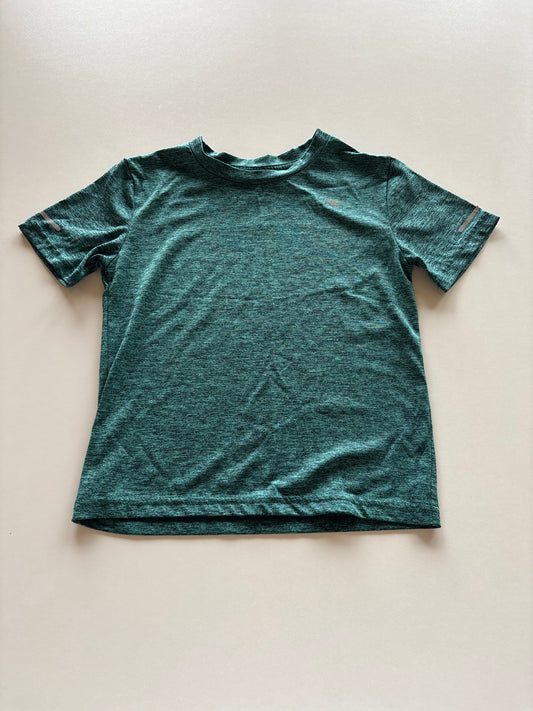 Green Melange Athletic Tee