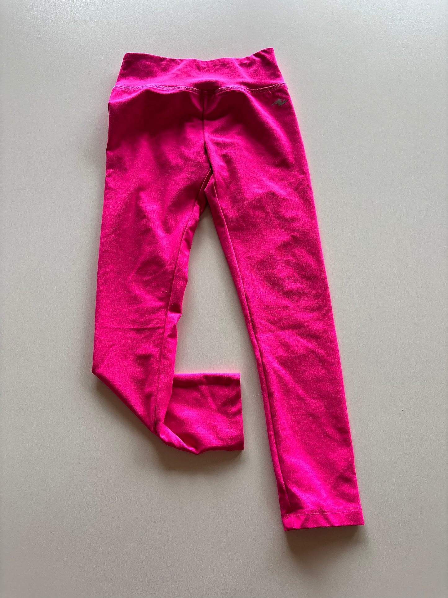 Fluorescent Pink Athletic Leggings