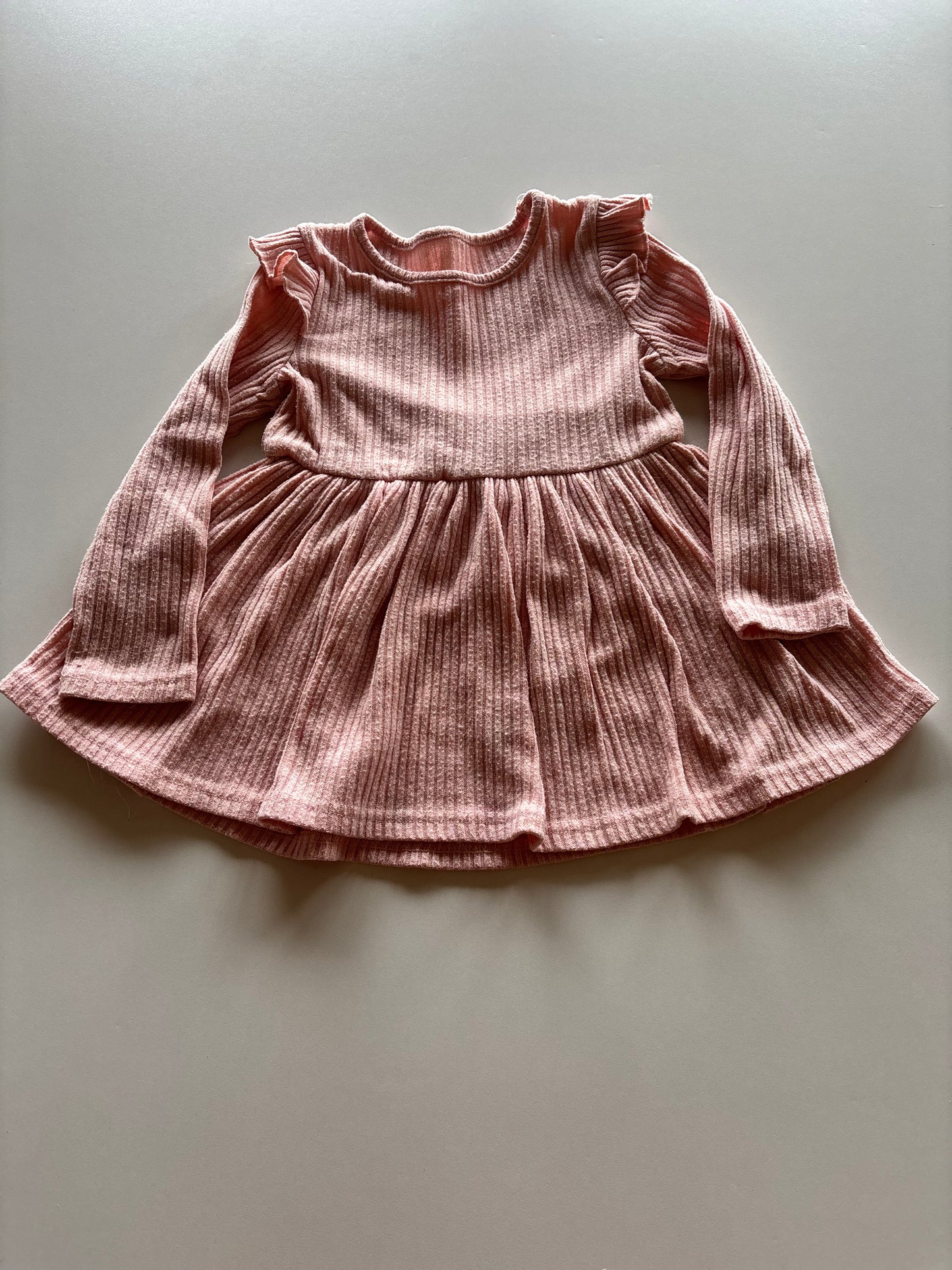 Pink Ribbed Shirt